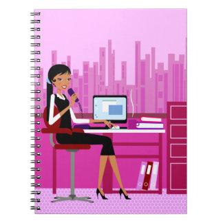 Espiral Secretário Foto Caderno (80 páginas B&W)