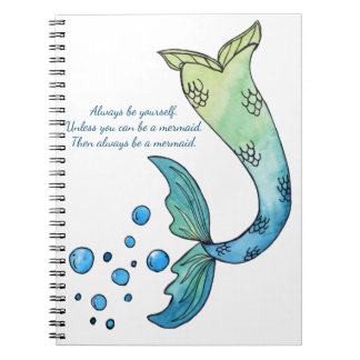 Espiral Seja sempre um caderno da sereia