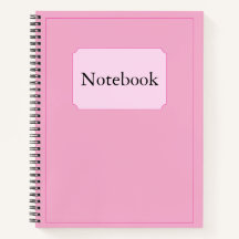 Espiral Simples Elegante Mínimo Bebê Rosa