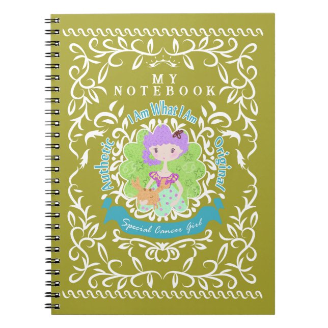 Espiral Sinal de Câncer. Caderno (Frente)