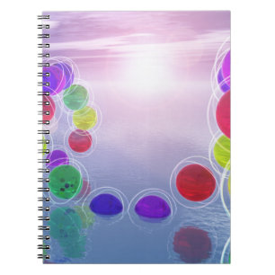 Espiral Sóis em seu caderno dos cursos