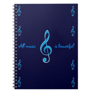 Espiral Toda a música é caderno bonito