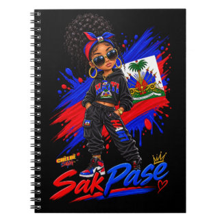 Espiral **Vibrações Haitianas | Caderno Sak Pase da Garota