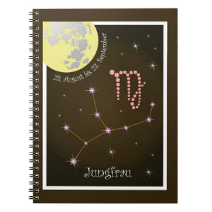 Espiral Virgem 23. agosto até 23. setembro caderno