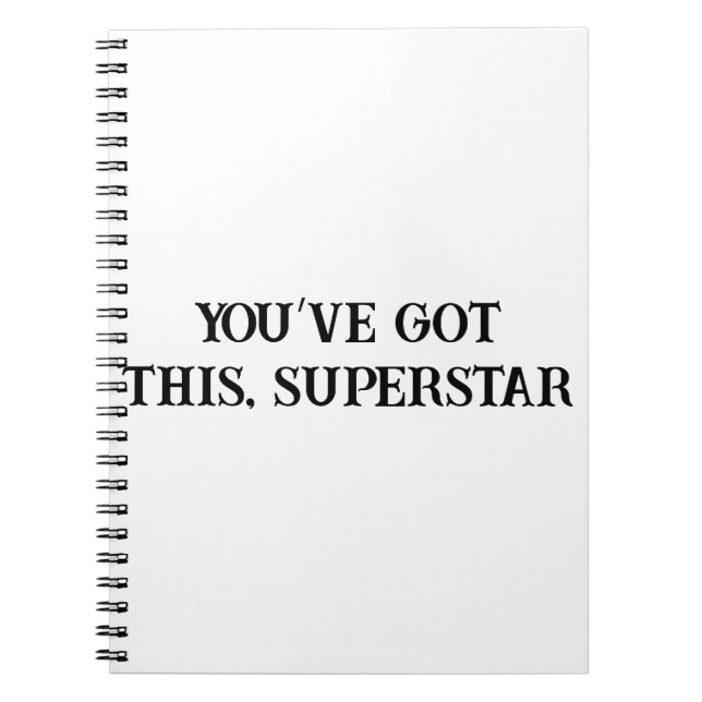 Espiral Você Tem Isso Caderno Motivacional (Frente)