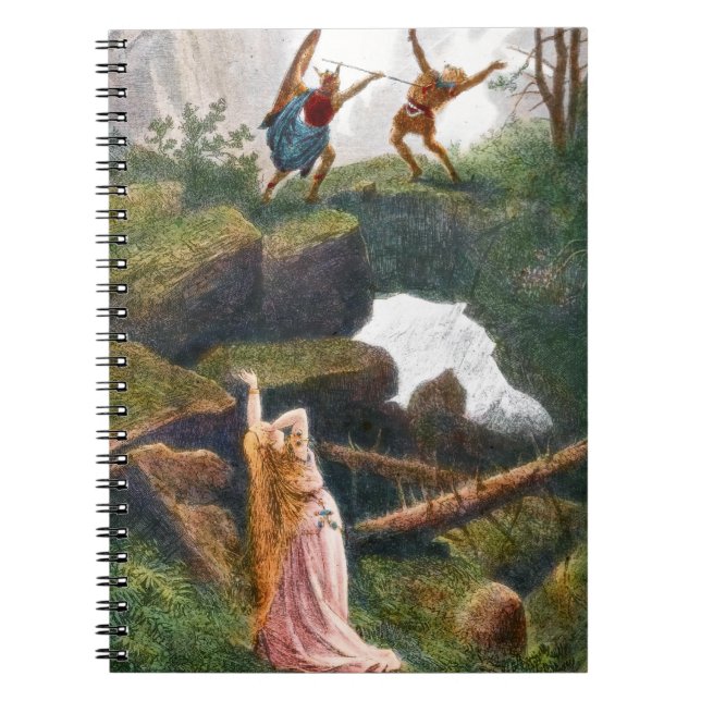 Espiral Wotan e Hunding, caderno (Frente)