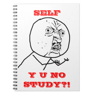 Espiral Y U NENHUM estudo - caderno