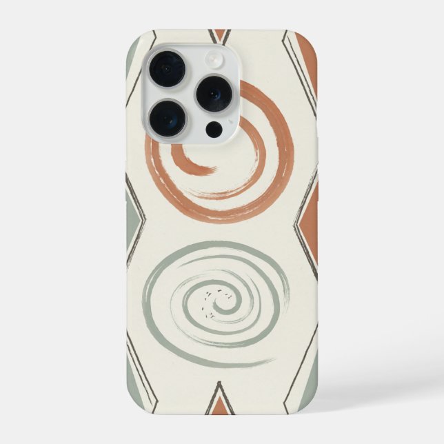 Espiral Zen Círculo Concêntrico Geométrico (Verso)