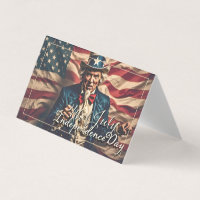 Espírito de Liberdade em Vermelho, Branco e Azul