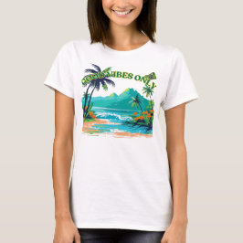 espírito de verão na sua camiseta