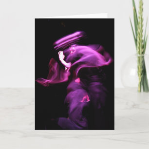 Espírito do Cartão de Saudação Fotográfica Dance n
