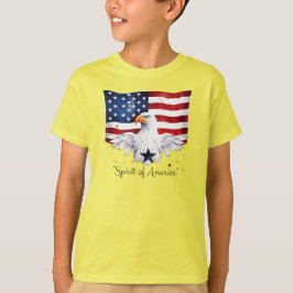 Espírito do T-Shirt das Crianças da América