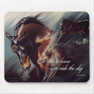 Espírito do vingador Mousepad inspirado