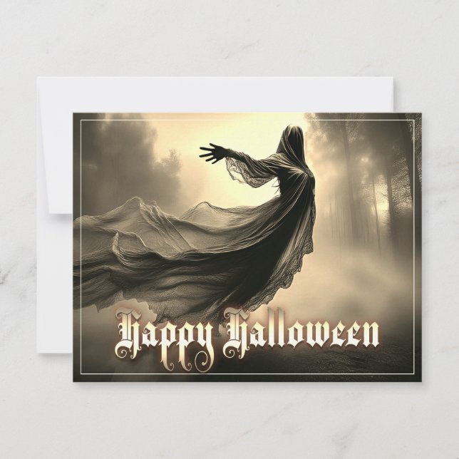 Espírito feminino negra na paisagem - Dia das Brux (Frente)