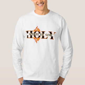 Espírito Santo de Deus Camiseta de Manga Longa Bás