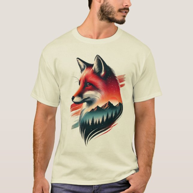 Espírito Selvagem - Camiseta Artística Inspirada n (Frente)