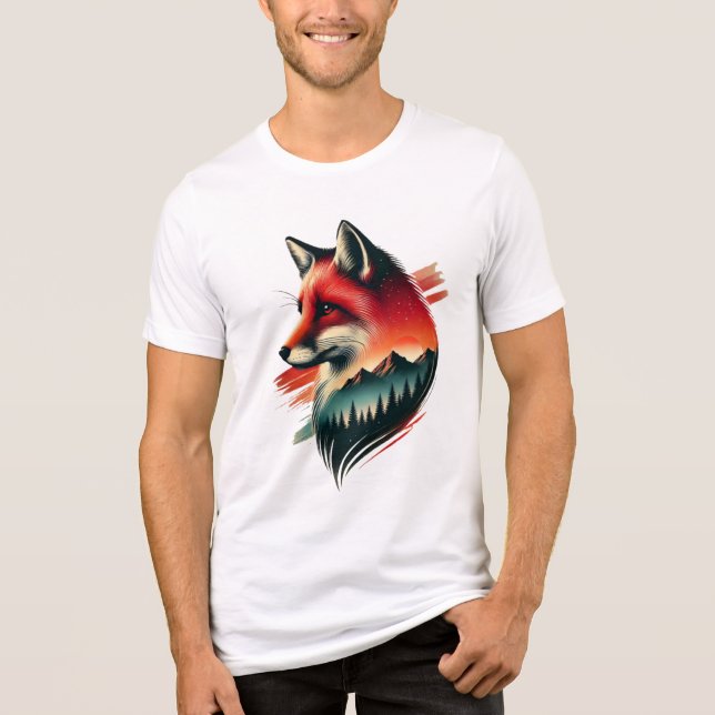 Espírito Selvagem - Camiseta Artística Inspirada n (Frente)