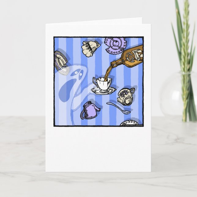 Espíritos - Cartão de Saudação Pop Goth Nightmare  (Frente)