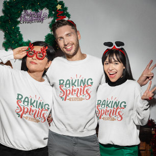 Espíritos cozinhados Engraçados Camiseta de Natal