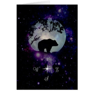 Espiritual Siga Seu Urso De Sonhos E Cartão De Com