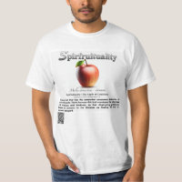 Espiritualidade: A Maçã da Gentileza Camiseta