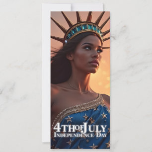 Esplêndido Design de 4 de julho - Fireworks & Free
