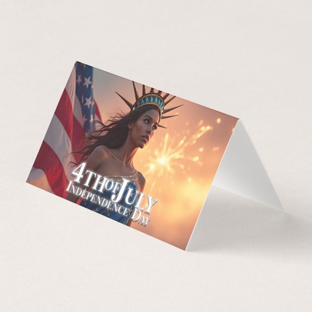 Esplêndido Design de 4 de Julho - Fogos de Artifíc (Frente)