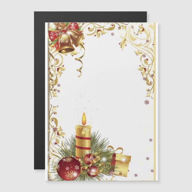 Esplendor Festivo: Desembrulhe a Mágica de Natal J (Frente/Verso)