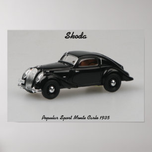 Esporte popular Monte de Skoda - impressão de