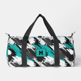 Esportes com Abstrato Geométrica de Branco Negro T