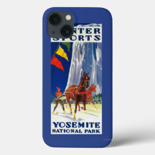 Esportes de inverno em Yosemite PosterYosemite, CA