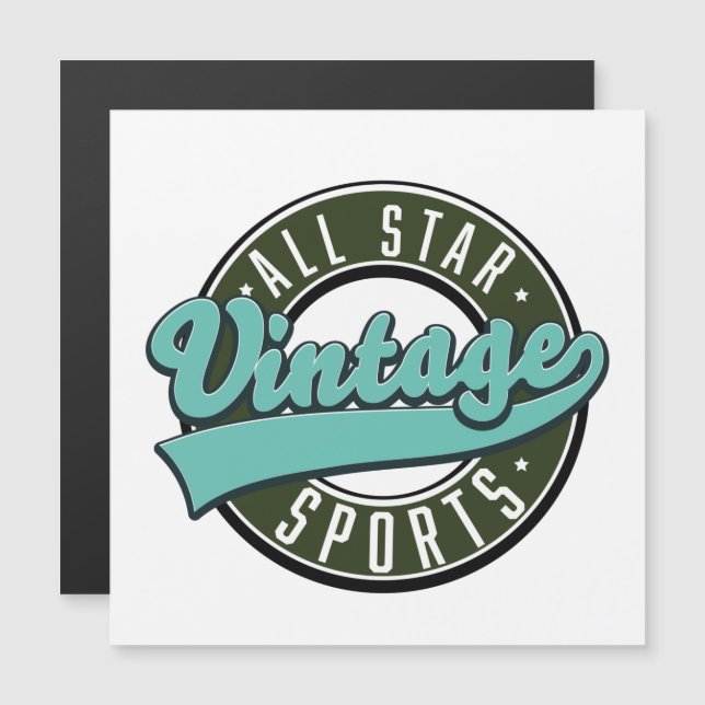 esportes de vintagem de estrelas (Frente/Verso)