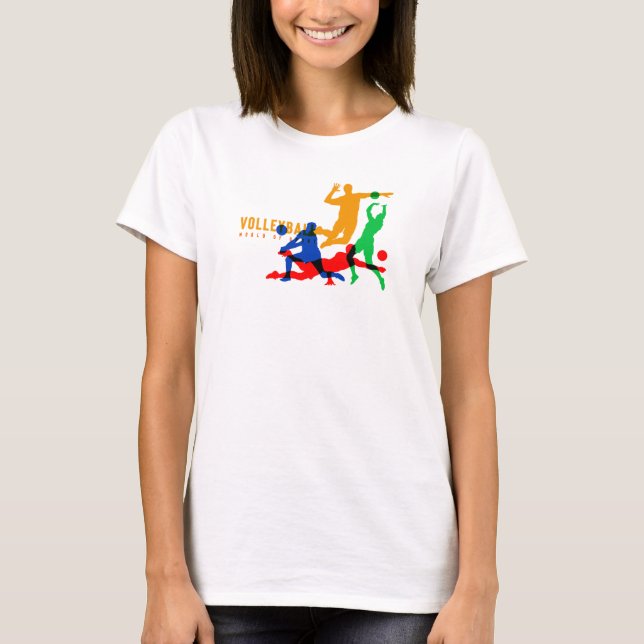 Esportes de Voleibol | T-Shirt de mulher (Frente)