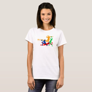 Esportes de Voleibol   T-Shirt de mulher