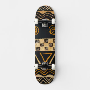 "Esportes Radicais Skateboard Guerreiro Africano