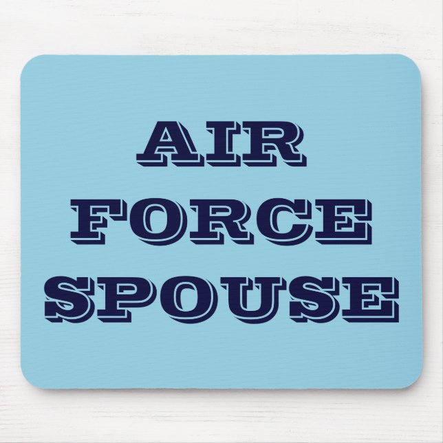 Esposa da Força Aérea do Mousepad (Frente)
