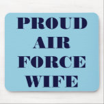 Esposa da Força Aérea Ortod Mousepad<br><div class="desc">Esposa da Força Aérea Ortod Mousepad</div>