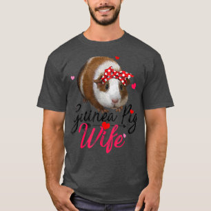 Esposa de Porco-guineal Camisa Mulheres Guiné Pig