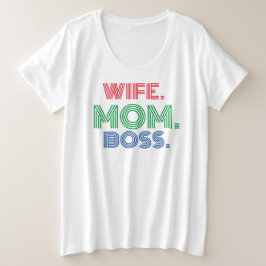 Esposa do Dia das Mães Chefe T-shirt
