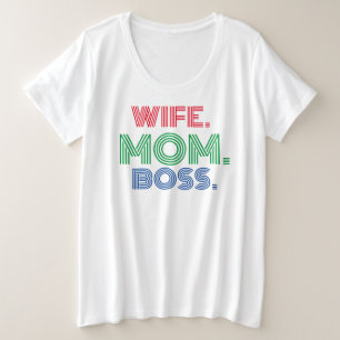 Esposa do Dia das Mães Chefe T-shirt