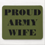 Esposa do Exército Ortod Mousepad<br><div class="desc">Esposa do Exército Ortod Mousepad</div>