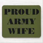 Esposa do Exército Ortod Mousepad<br><div class="desc">Esposa do Exército Ortod Mousepad</div>