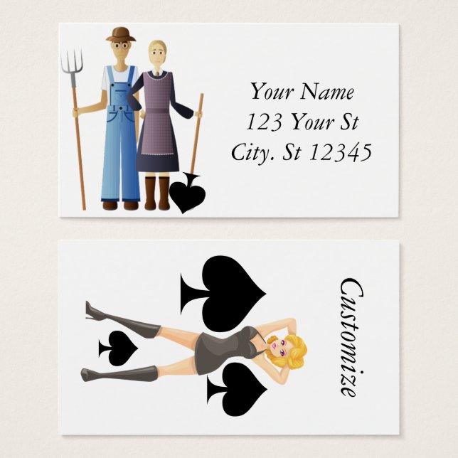 Esposa do fazendeiro Rainha de Espadas Thunder_Cov (Frente & Verso)