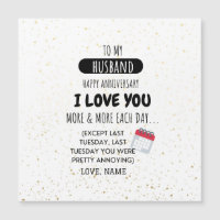 Esposa Engraçada para Marido Mensagem de Humor no