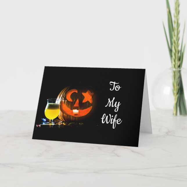 ESPOSA "EU SÓ QUERO CELEBRAR COM VOCÊ" CARTÃO (Frente)