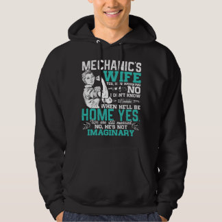 Esposa Mecânica Camisa Divertida Mulher do Mecânic