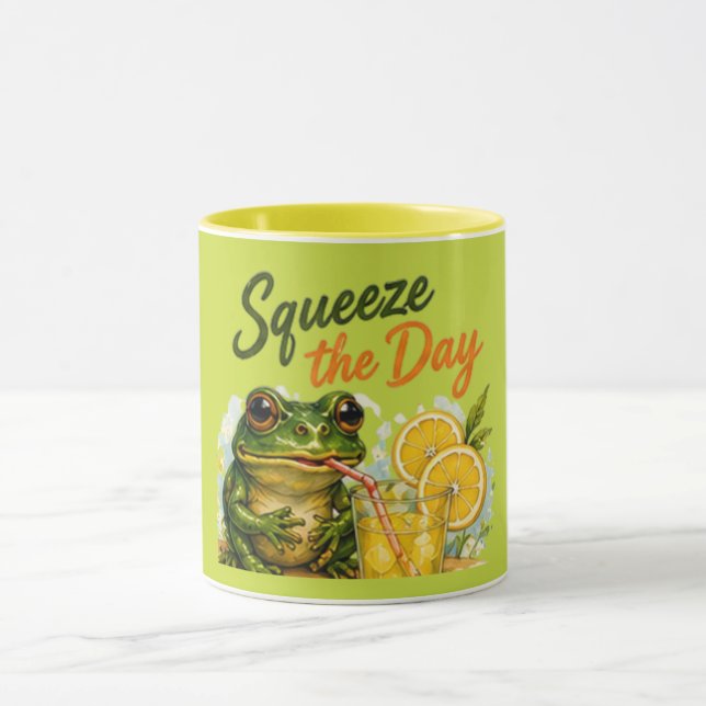 Esprema o Dia Caneca de Limão Engraçado | Fofo de  (Centro)