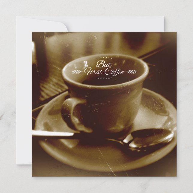 Espresso Escuro - citação de café verde (Frente)