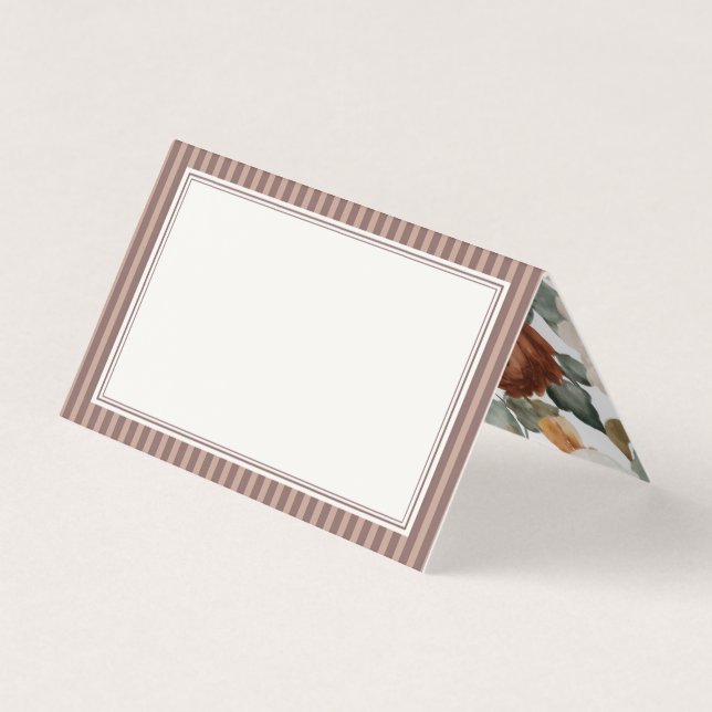 Espresso Martini Coffee Theme Place Cards (Frente)