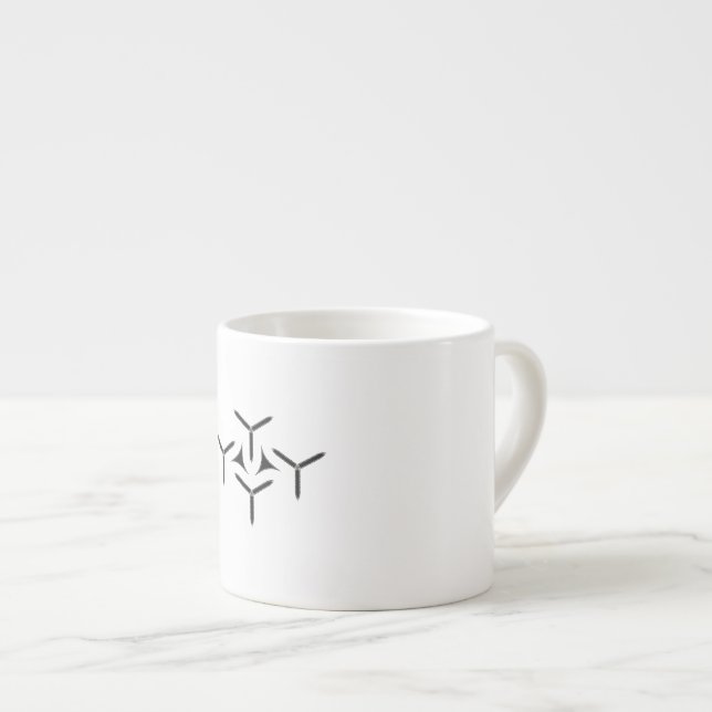 Espresso Xícara de café gigante da lâmina gótica (Frente Esquerda)